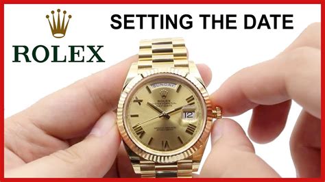 how to set rolex watch date|Rolex datejust quick set date.